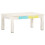 Berkfield Coffee Table White 110x60x45 cm Solid Mango Wood 1