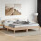 Berkfield Bed Frame without Mattress 180x200 cm Super King Solid Wood Pine 1