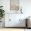 Berkfield Wall Mounted Cabinets 2 pcs White Engineered Wood 1