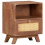 Berkfield Bedside Cabinet 40x30x50 cm Solid Mango Wood 1
