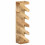Berkfield Wine Rack for 5 Bottles Solid Mango Wood 1