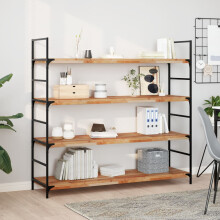 Berkfield Floating Shelves 3 pcs 160x40x4 cm Oil Finished Solid Wood Acacia