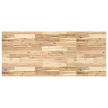 Berkfield Bathroom Vanity Top Untreated 120x60x4 cm Solid Wood Acacia