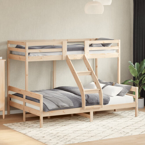 Berkfield Bunk Bed without Mattress 80x200/140x200 cm Solid Wood