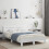 Berkfield Bed Frame without Mattress White 135x190 cm Double 1