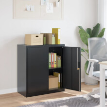 Berkfield File Cabinet Anthracite 79x40x90 cm Steel