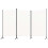 Berkfield 3-Panel Room Divider White 260x180 cm 1
