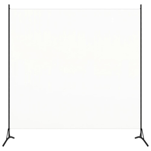 Berkfield 1-Panel Room Divider White 175x180 cm