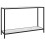 Berkfield Console Table White 120x35x75 cm Tempered Glass 1