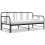 Berkfield Pull-out Sofa Bed Frame without Mattress Black Metal 90x200 cm 1