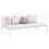 Berkfield Pull-out Sofa Bed Frame without Mattress White Metal 90x200 cm 1