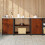 Berkfield Kitchen Storage Set with Shelf 3 pcs Rusty Weathering Steel 1