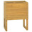 Berkfield Bathroom Cabinet 60x40x75 cm Solid Wood Teak 1
