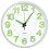 Berkfield Luminous Wall Clock White 30 cm 1