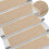 Berkfield Stair Mats 15 pcs 65x21x4 cm Light Beige Rectangular Edge 1