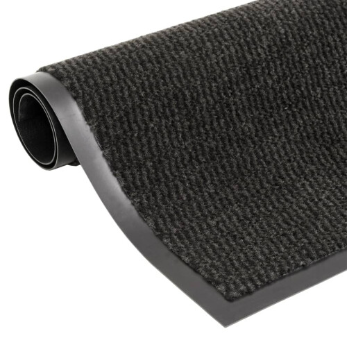 Berkfield Doormat Tufted 60x180 cm Black