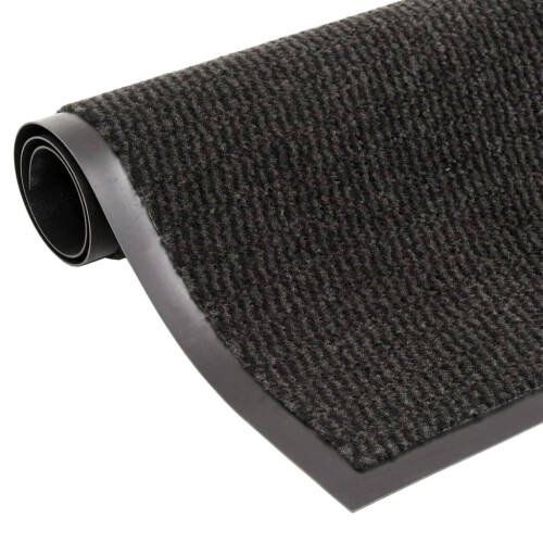 Berkfield Doormat Tufted 60x150 cm Black