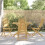 Berkfield 5 Piece Garden Dining Set Bamboo 1