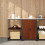 Berkfield Kitchen Storage Set with Shelf 2 pcs Rusty Weathering Steel 1
