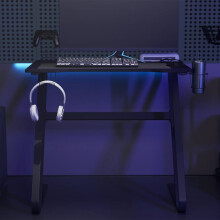 Berkfield Gaming Desk with ZZ Shape Legs Black 90x60x75 cm