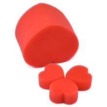 Magic Sponge Hearts Set for Magicians, Instant Visual Production, Stage and Close Up Trick Prop