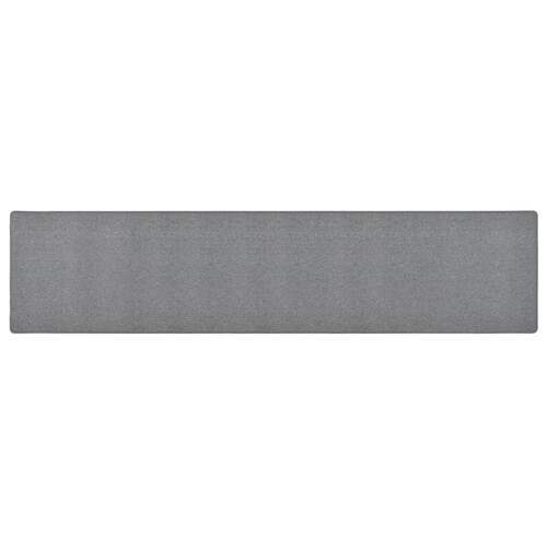 Berkfield Carpet Runner Dark Grey 80x400 cm