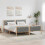 Berkfield Bed Frame Light Grey 180 x 200 cm Solid Pine Wood 1