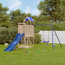 Berkfield Outdoor Playset Solid Wood Pine