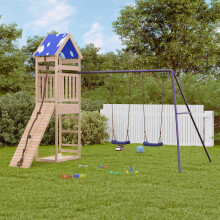 Berkfield Outdoor Playset Solid Wood Pine