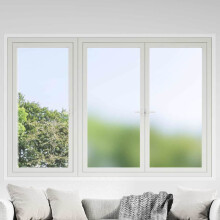 Berkfield Static Window Film Frosted Grey 60 x 500 cm PVC