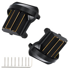 Brass Axle Cover and Diff Cover Upgrade for TRX4M 1/18 Front Rear CNC Precision Durable Protection Black
