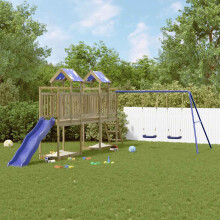 Berkfield Outdoor Playset Impregnated Wood Pine