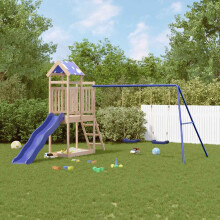 Berkfield Outdoor Playset Solid Wood Pine