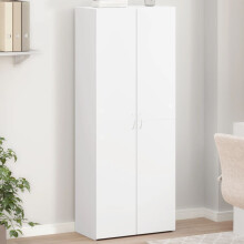 Berkfield File Cabinet White 60x32x153 cm Engineered Wood