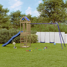 Berkfield Outdoor Playset Impregnated Wood Pine