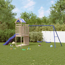 Berkfield Outdoor Playset Solid Wood Pine