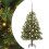Berkfield Artificial Hinged Christmas Tree with Cones Green 150 cm 1