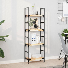 Berkfield Floating Shelf 40x20x4 cm Untreated Solid Wood Acacia