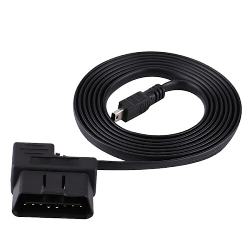 180 cm bil OBDII OBD2EOBD16-bens diagnostisk forlængeradapter til Mini 1