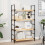 Berkfield Floating Shelf 100x30x4 cm Untreated Solid Wood Acacia 1