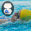 Swimming earplugs and nose clip plastic set 5