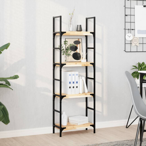 Berkfield Floating Shelf 60x20x4 cm Untreated Solid Wood Acacia