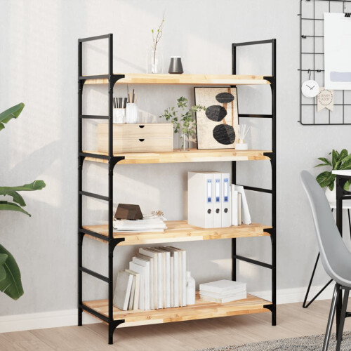 Berkfield Floating Shelf 100x40x4 cm Untreated Solid Wood Acacia