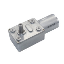 24V DC Worm Gear Motor 6RPM Torque Low Noise Metal Gear Reduction Motor for Robotics