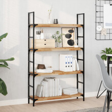 Berkfield Floating Shelf 80x20x4 cm Oil Finished Solid Wood Acacia