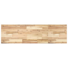 Berkfield Bathroom Vanity Top Untreated 140x40x2 cm Solid Wood Acacia