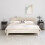 Berkfield Bedside Cabinets HAMAR 2 pcs Light Grey 40x35x62 cm Solid Wood 1