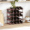 Berkfield Wine Rack for 20 Bottles Brown Solid Wood Pine 1