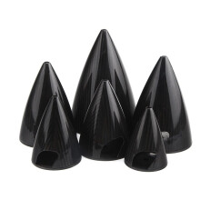 152mm Carbon Fiber Propeller Spinner for RC Airplane, 2 Blade CW Design, Lightweight and Durable