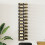 Berkfield Wall Mounted Wine Rack for 36 Bottles Gold Iron 1